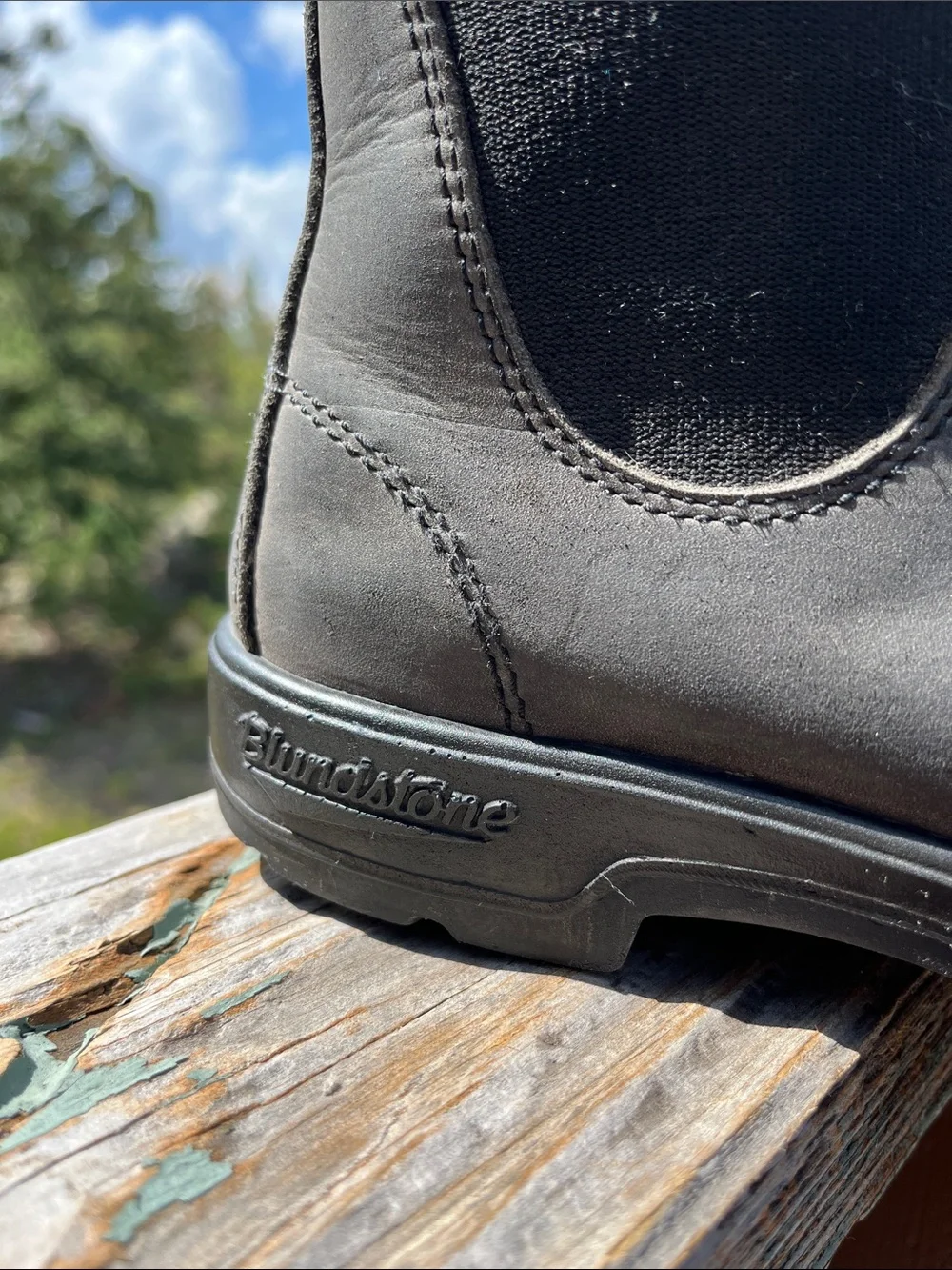 Blundstone Women's Classics #587 Chelsea Boots in Rustic Black AU 5.5 = US W 8.5